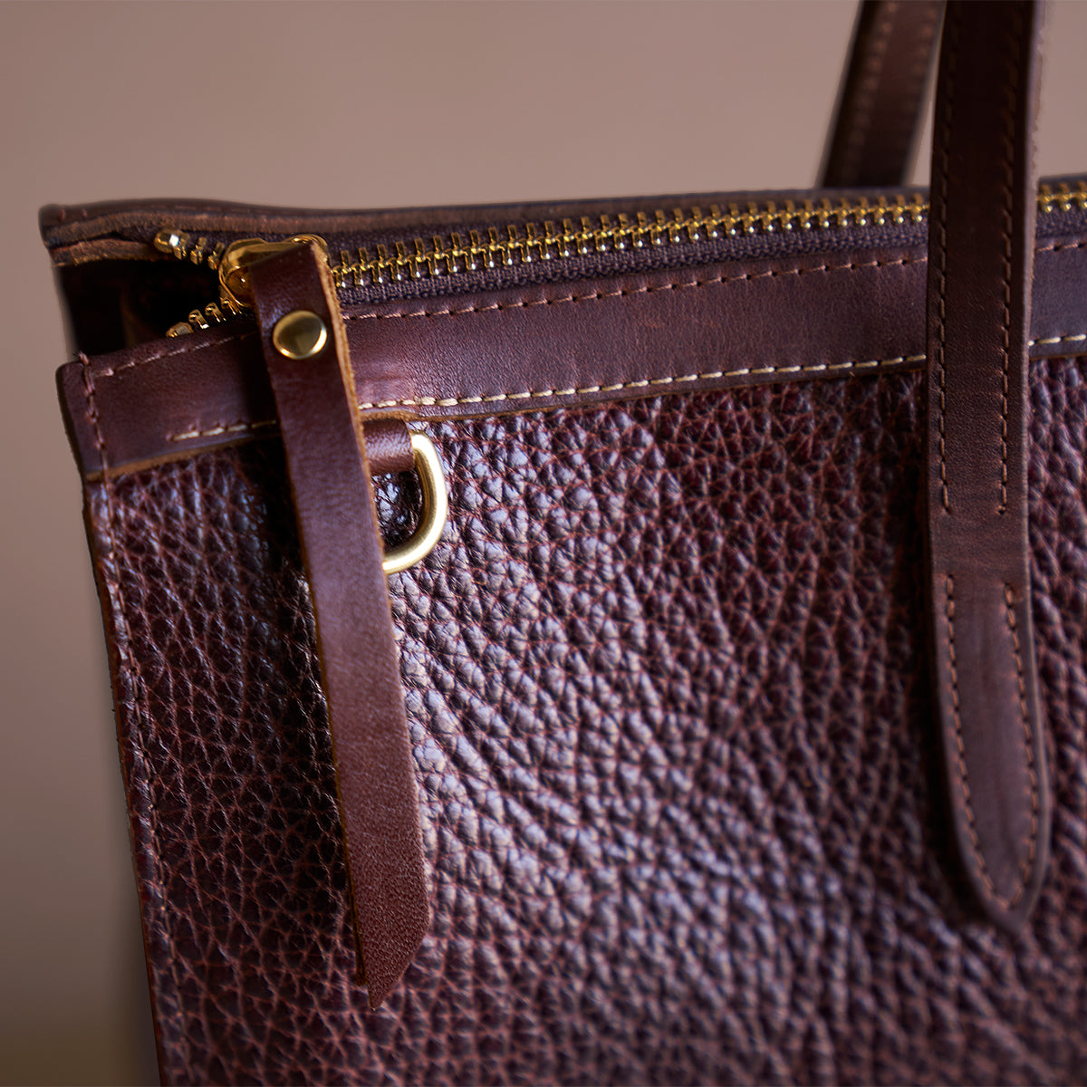 Adella Satchel No.600 | Bison Brown