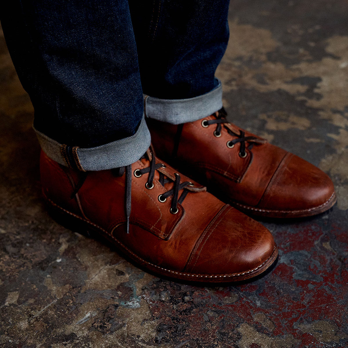 Vintage Rios Boot No.92 | Horween® Tan