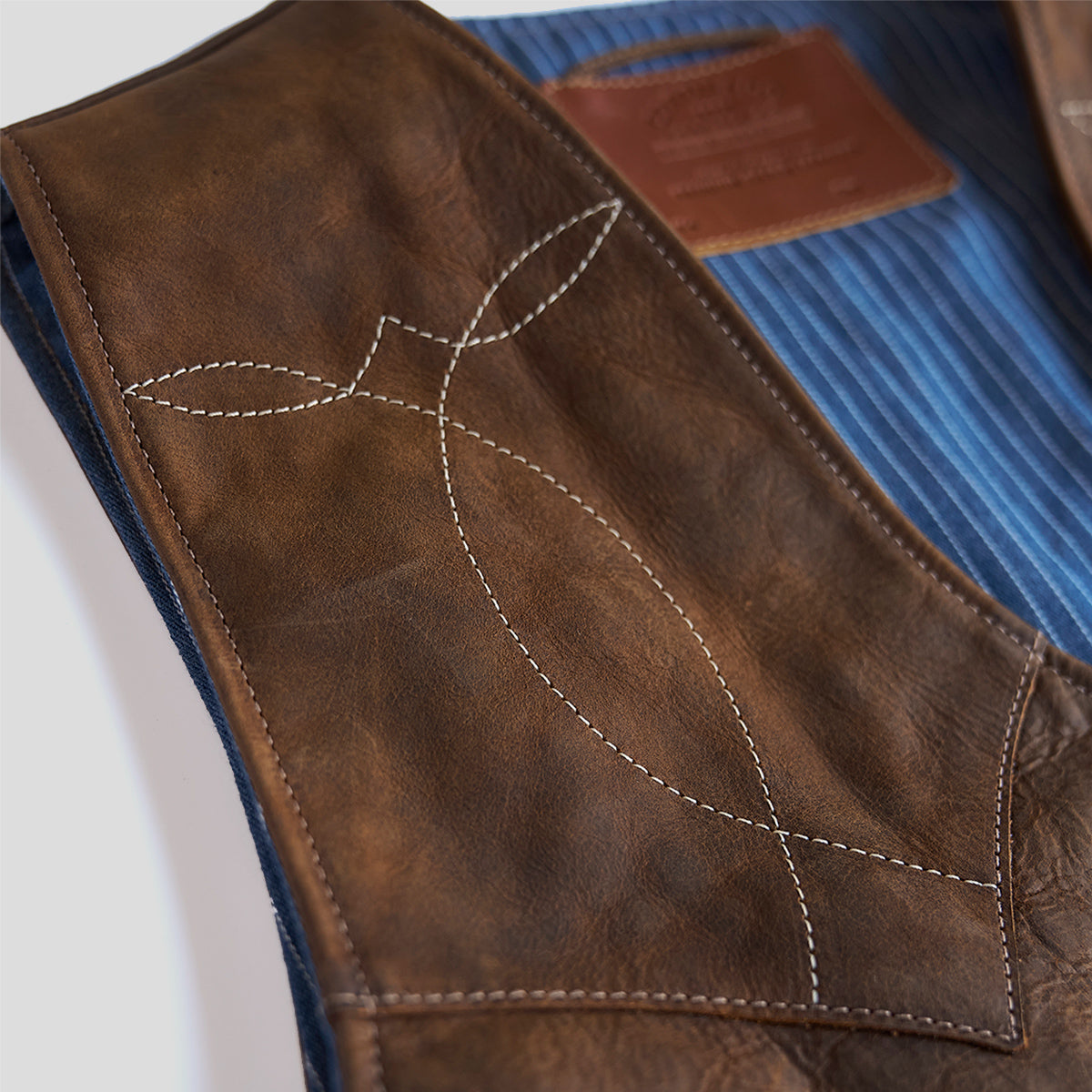 Indy Bison Austin Vest No.450 | Brown