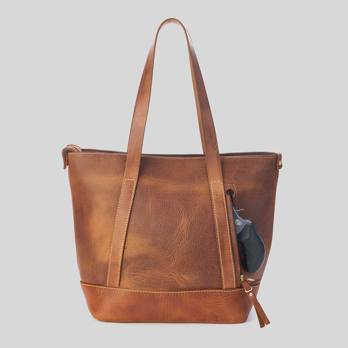 Antique Bison Tote No.90 | NEW L.E.