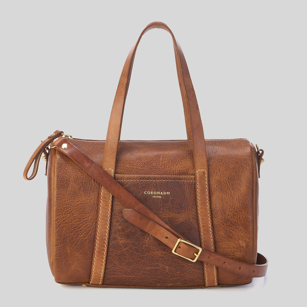 SOHO SATCHEL (BISON COGNAC)