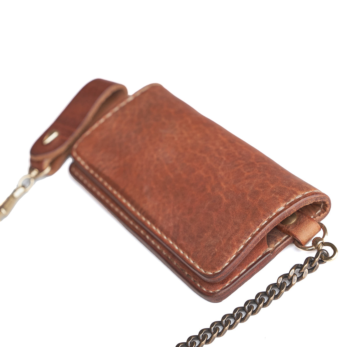 Long Vintage Stone-Washed Wallet