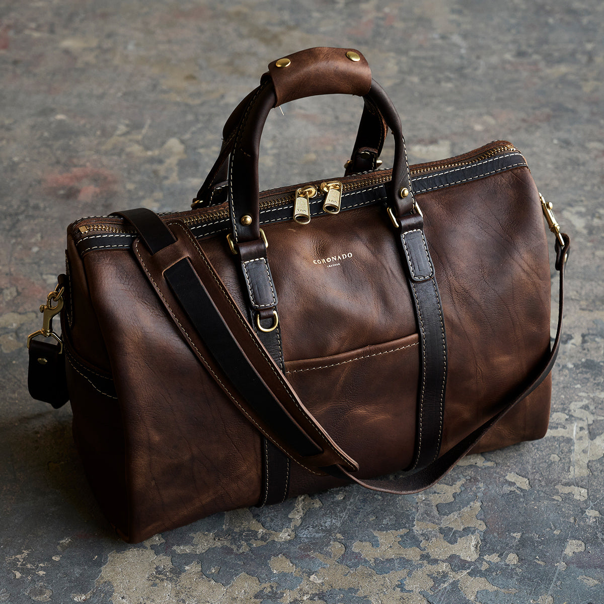 Horsehide Duffel No. 007 (Espresso)