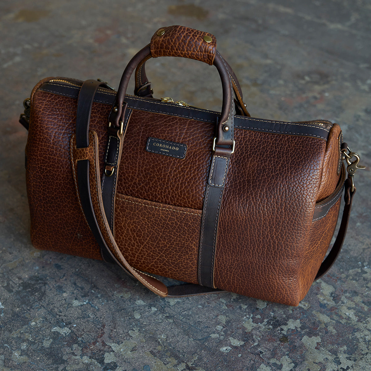 Austin Bison Duffel No.007 | Walnut