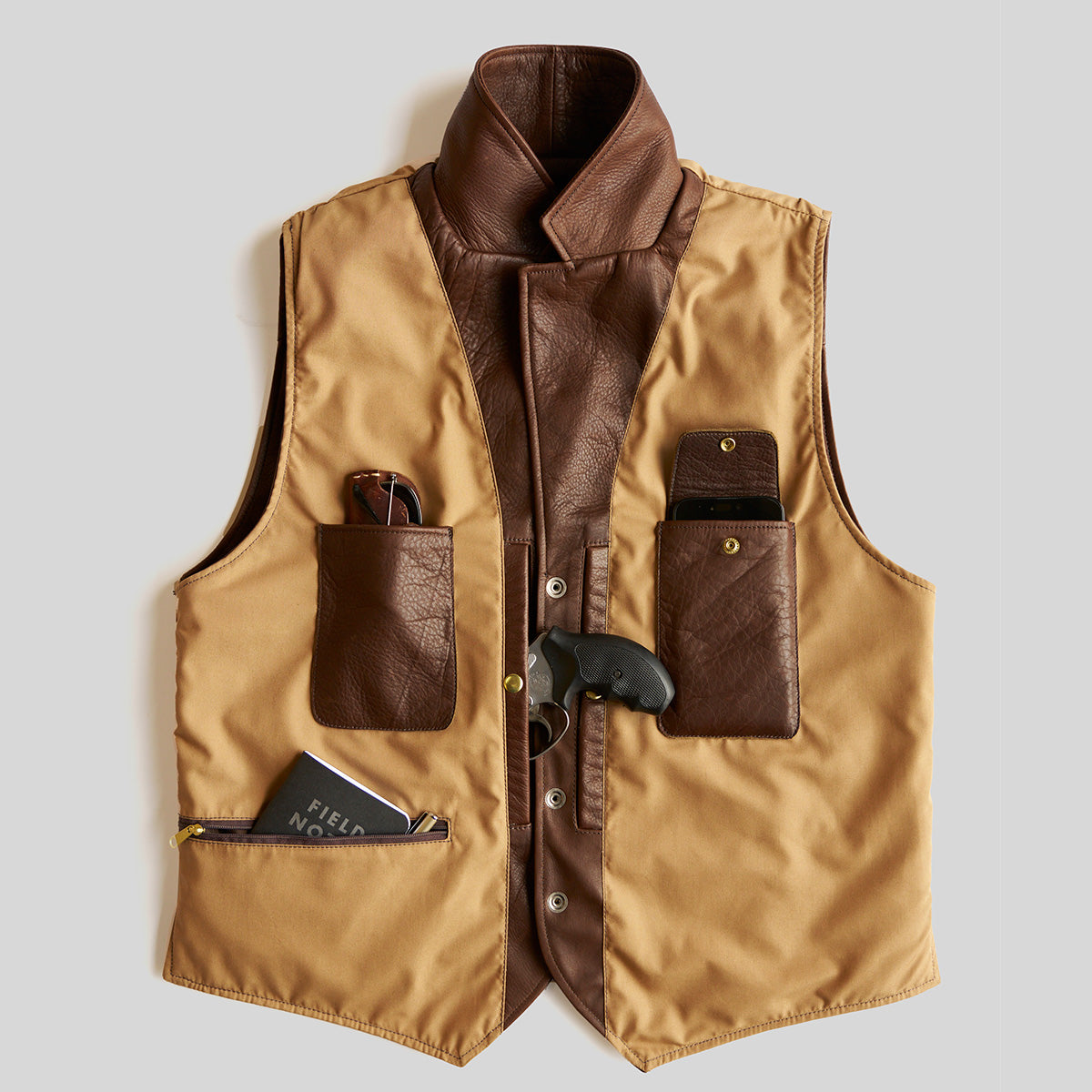 Edinburgh Napa Vest No.104 | LE Brown