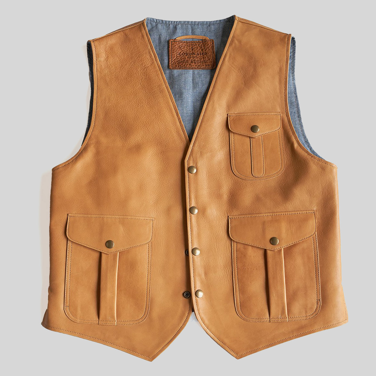 Preston Napa Vest | Natural