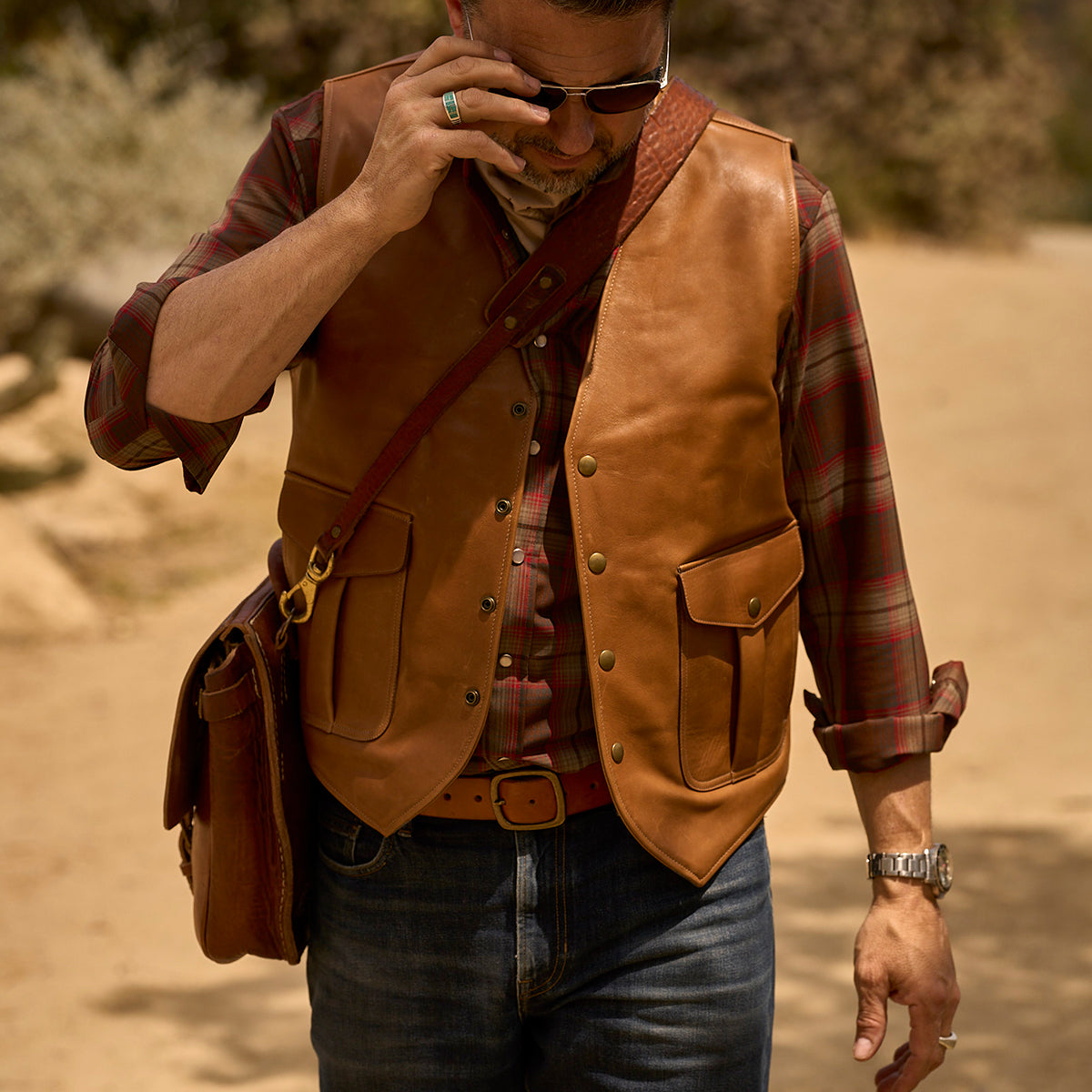 Dillon Vest No. 64 | LE Saddle