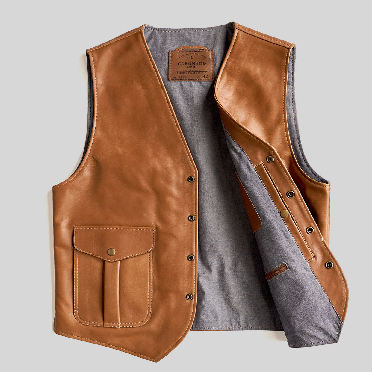 Dillon Vest No. 64 | LE Saddle