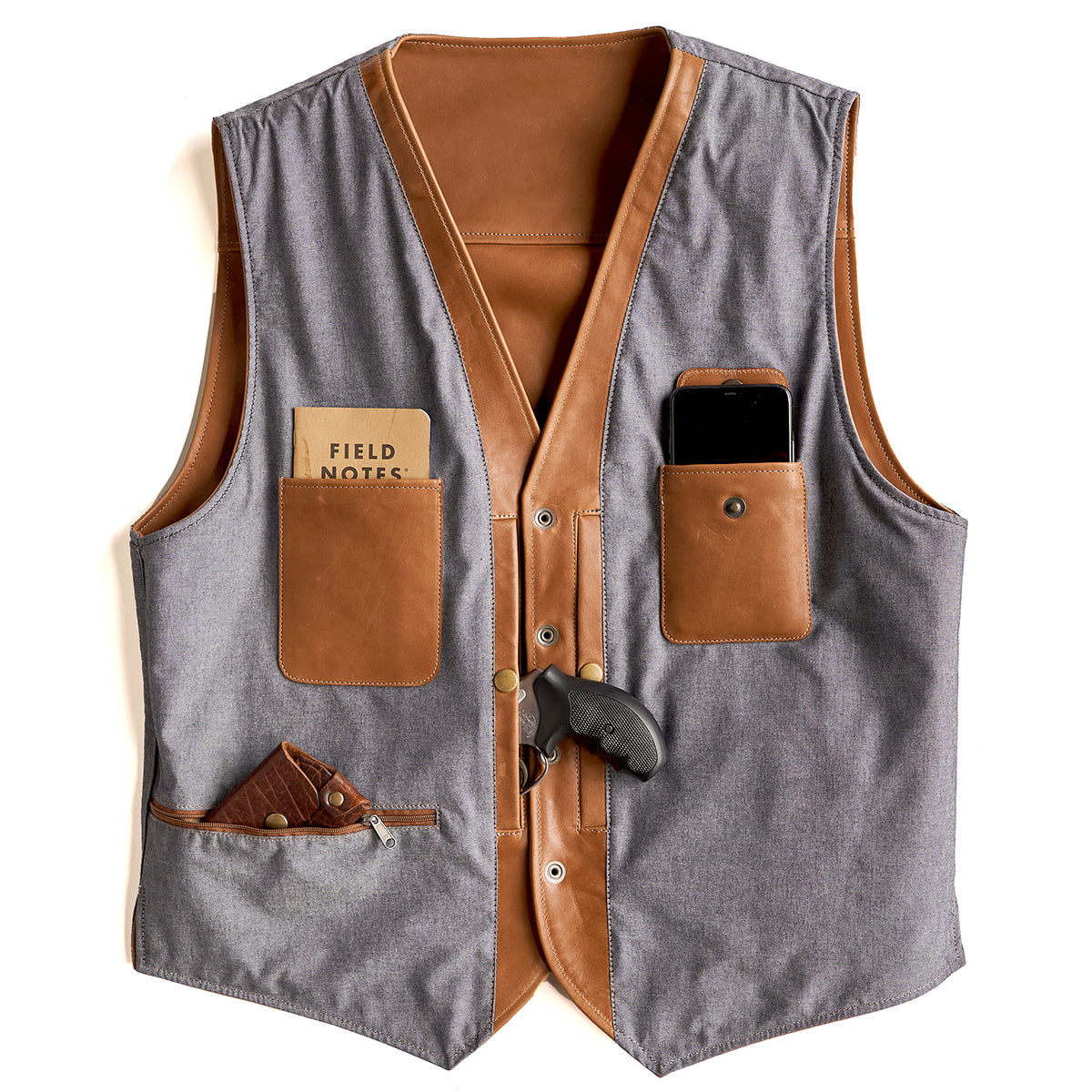 Preston Napa Vest | Natural