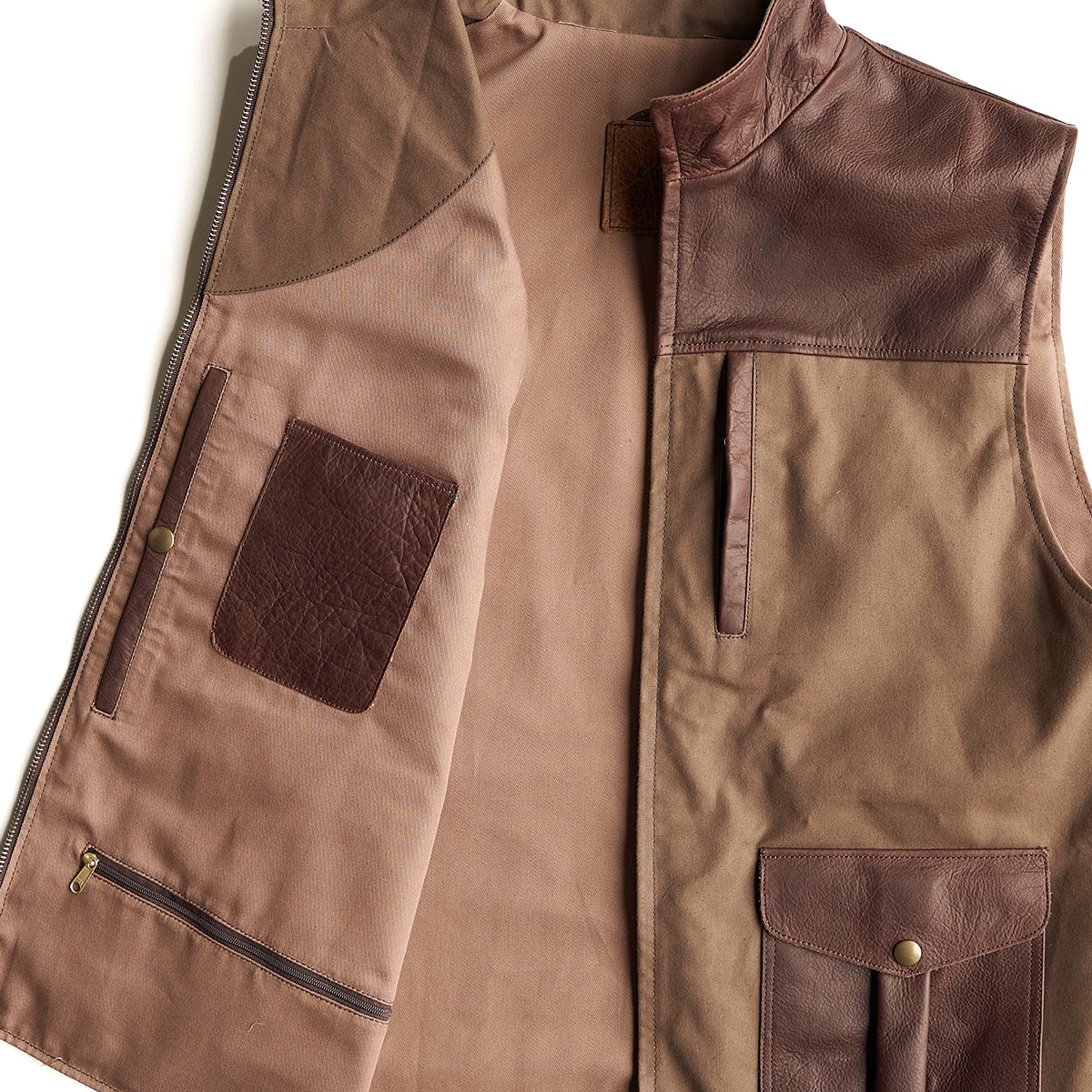 Kodiak Canvas & Bison Vest | LE