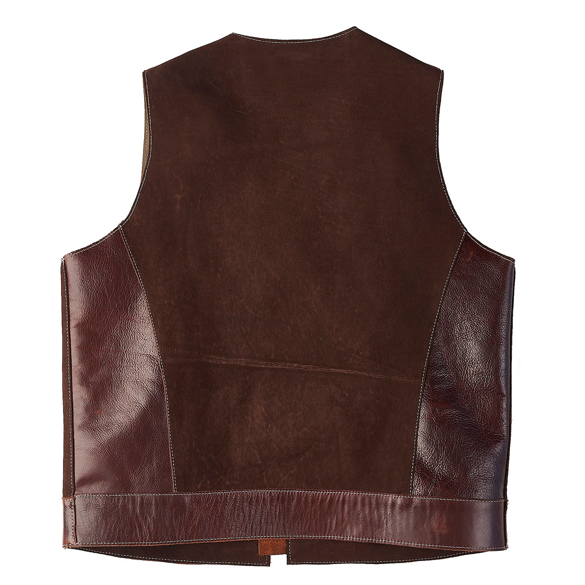 Italian Nubuck Vest No. 135 (LE) — Coronado Leather