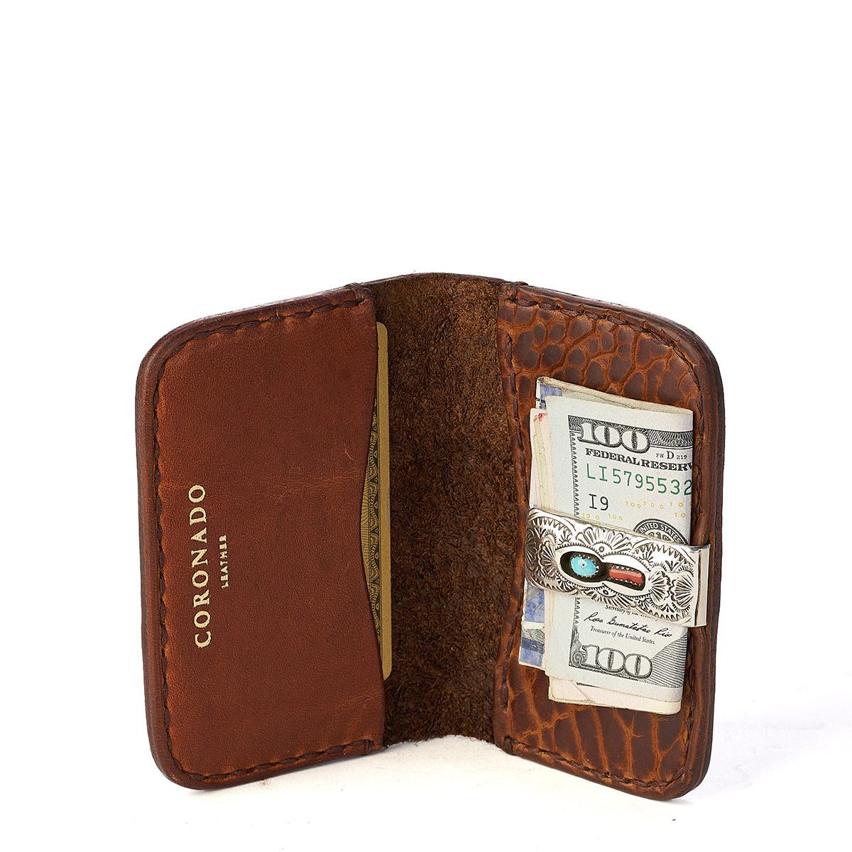 American Bison Money Clip Wallet