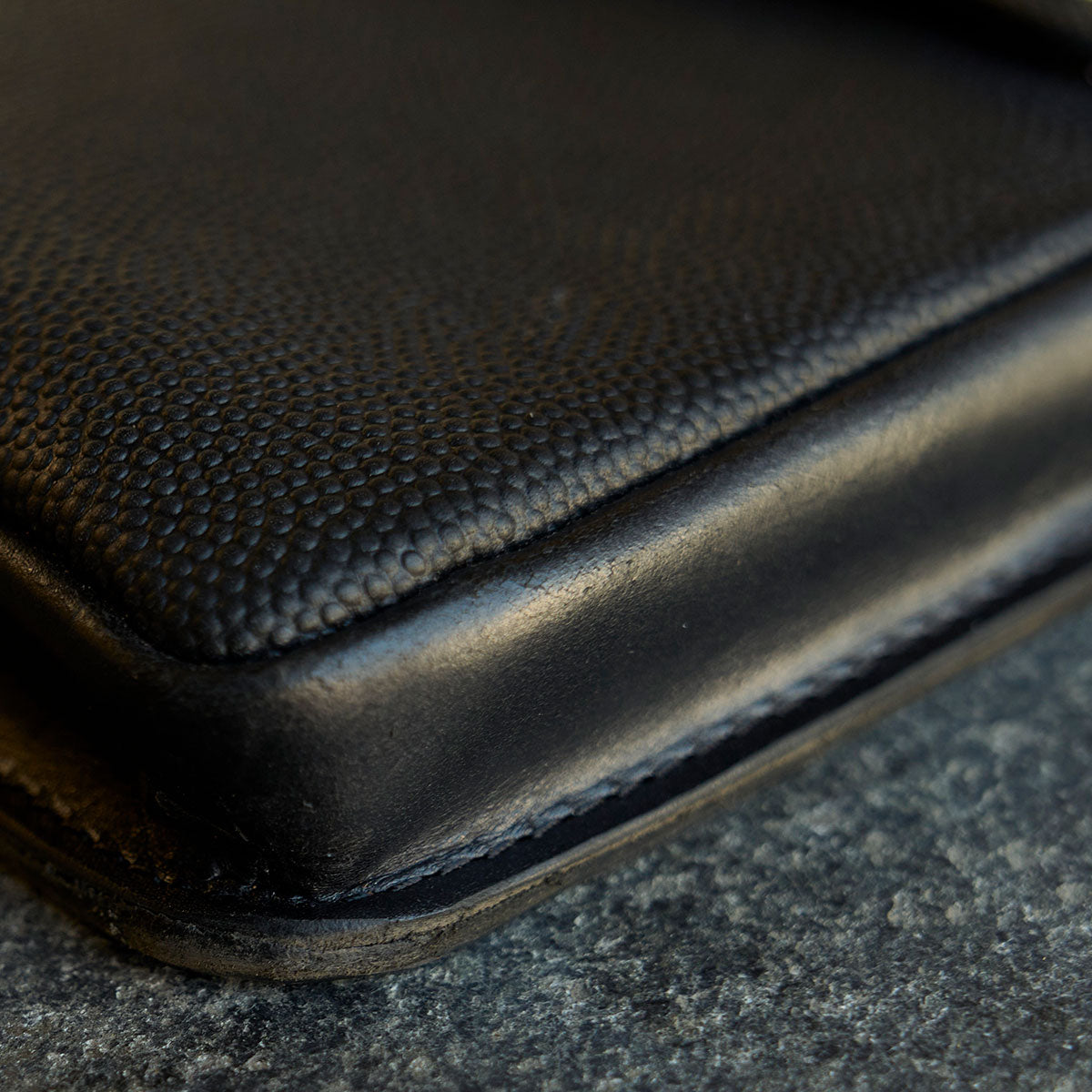 Horween® Black Football/Latigo Folio Cases | L.E. x 35