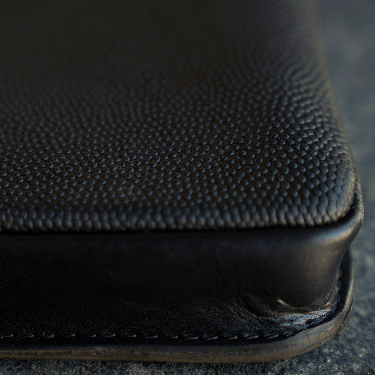 Horween® Black Football/Latigo Folio Cases | L.E. x 35