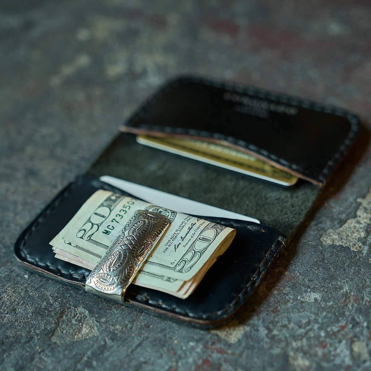 Horween® Heritage Clip Wallet | LE Steer x Shell