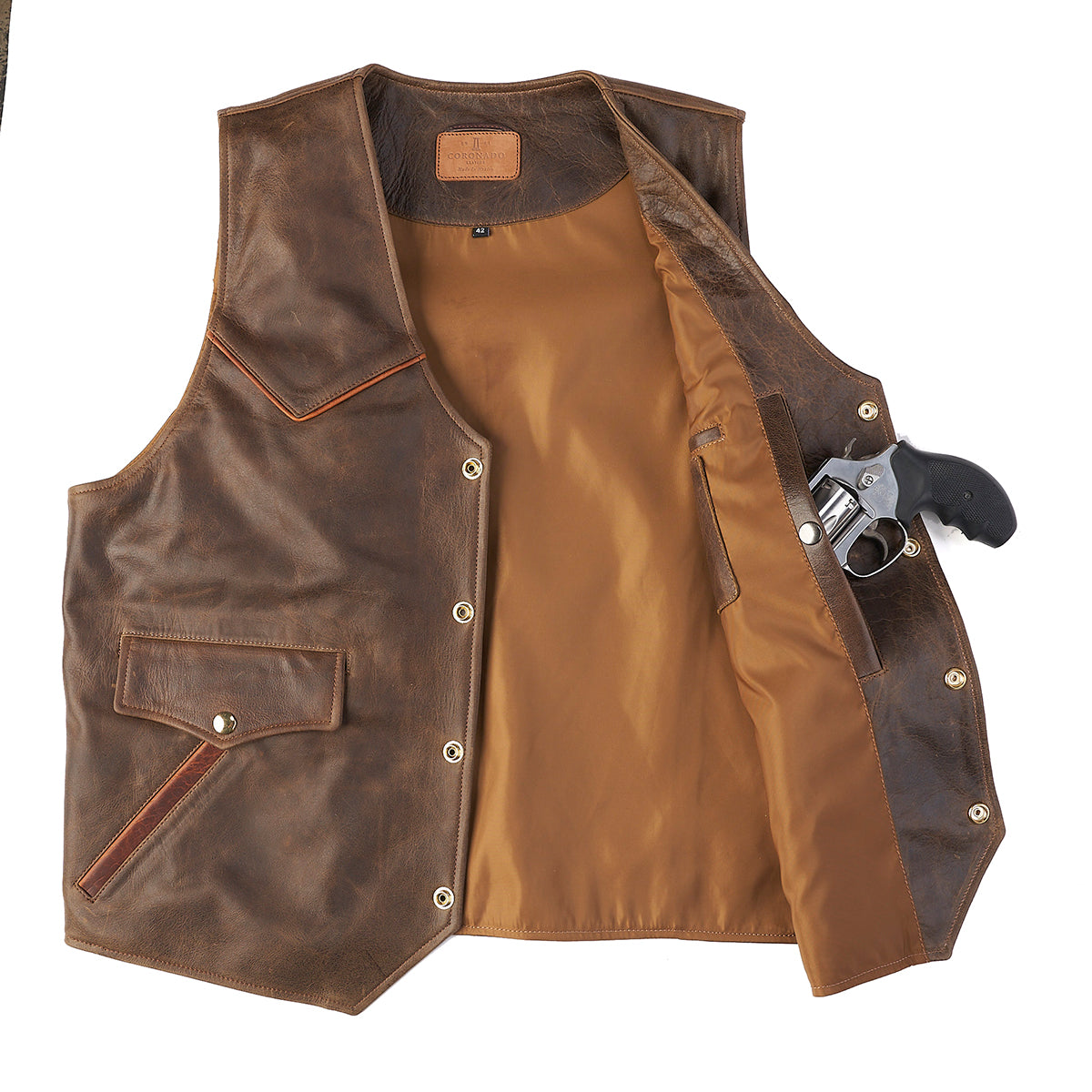 Circle-C Vest- Texas Brown (Limited Edition)