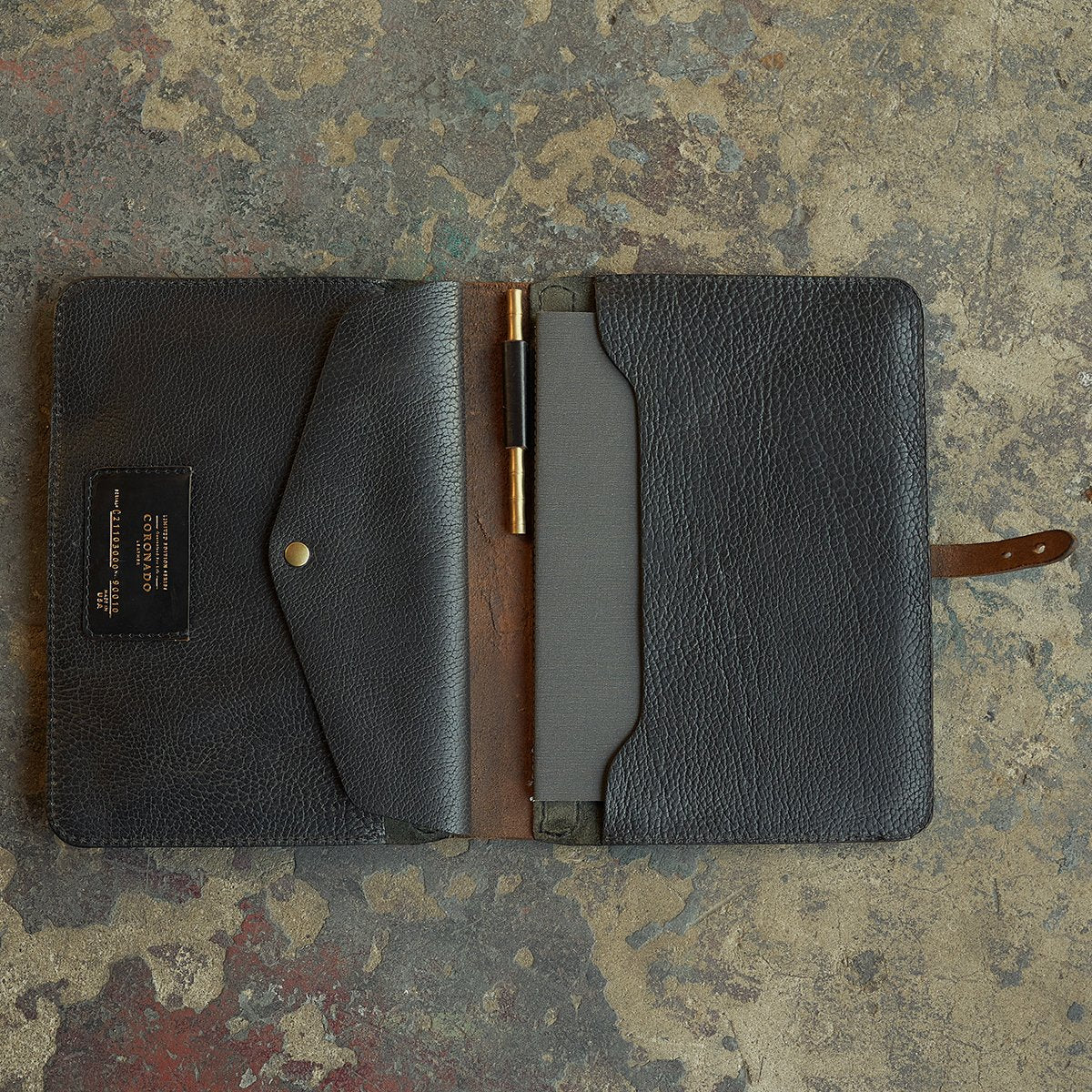 HORWEEN® Executive Folio & Wallet Set | LE Black x 10