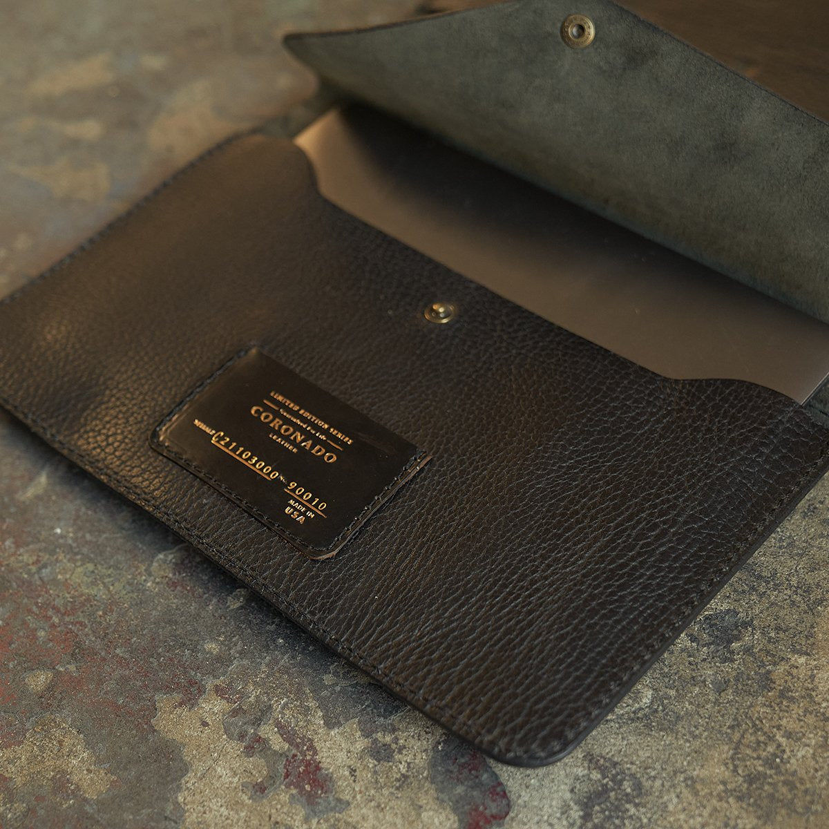 HORWEEN® Executive Folio & Wallet Set | LE Black x 10