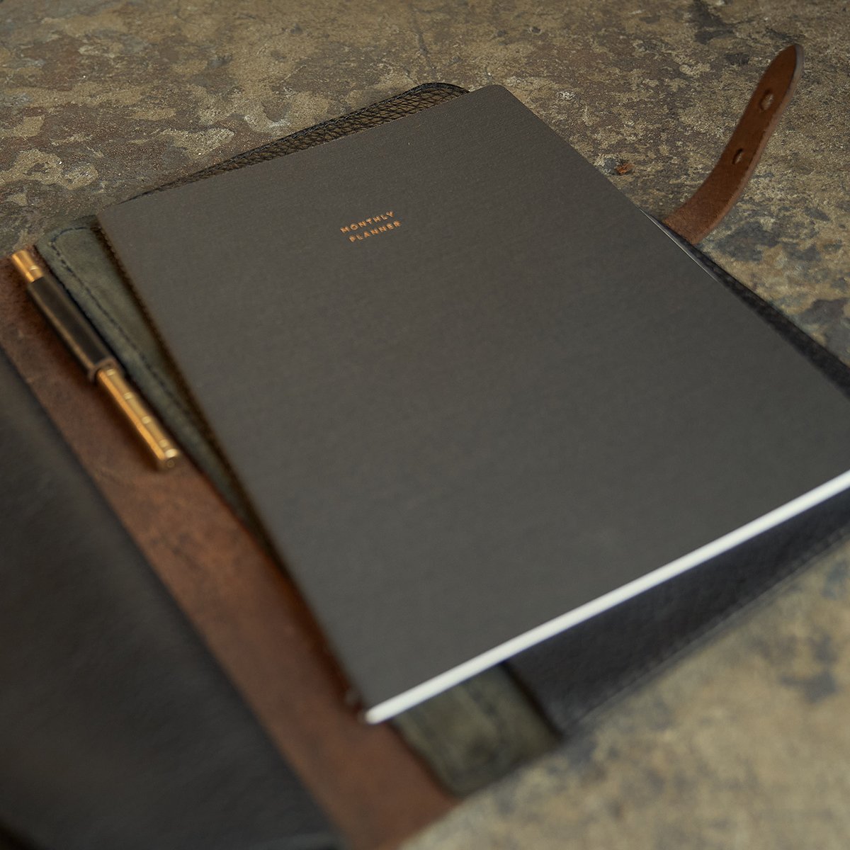 HORWEEN® Executive Folio & Wallet Set | LE Black x 10