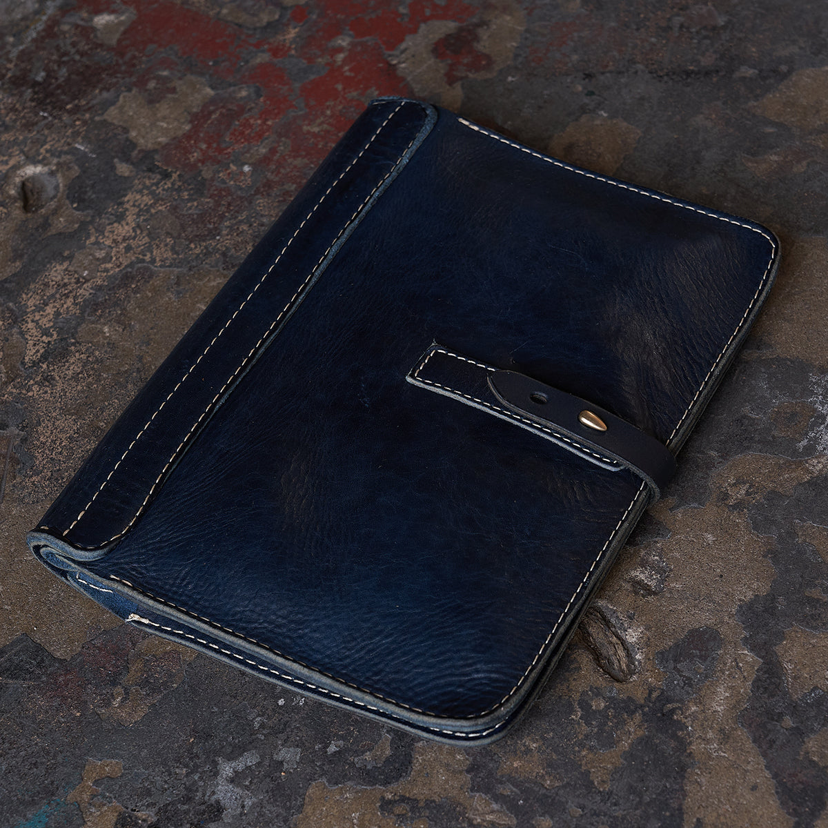 Stone-Washed Executive Folio | LE Indigo x 20