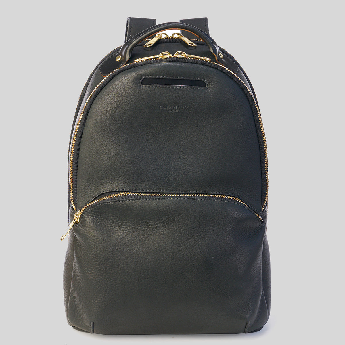 Gray Leather Backpack for Women | Designer Backpack Purses