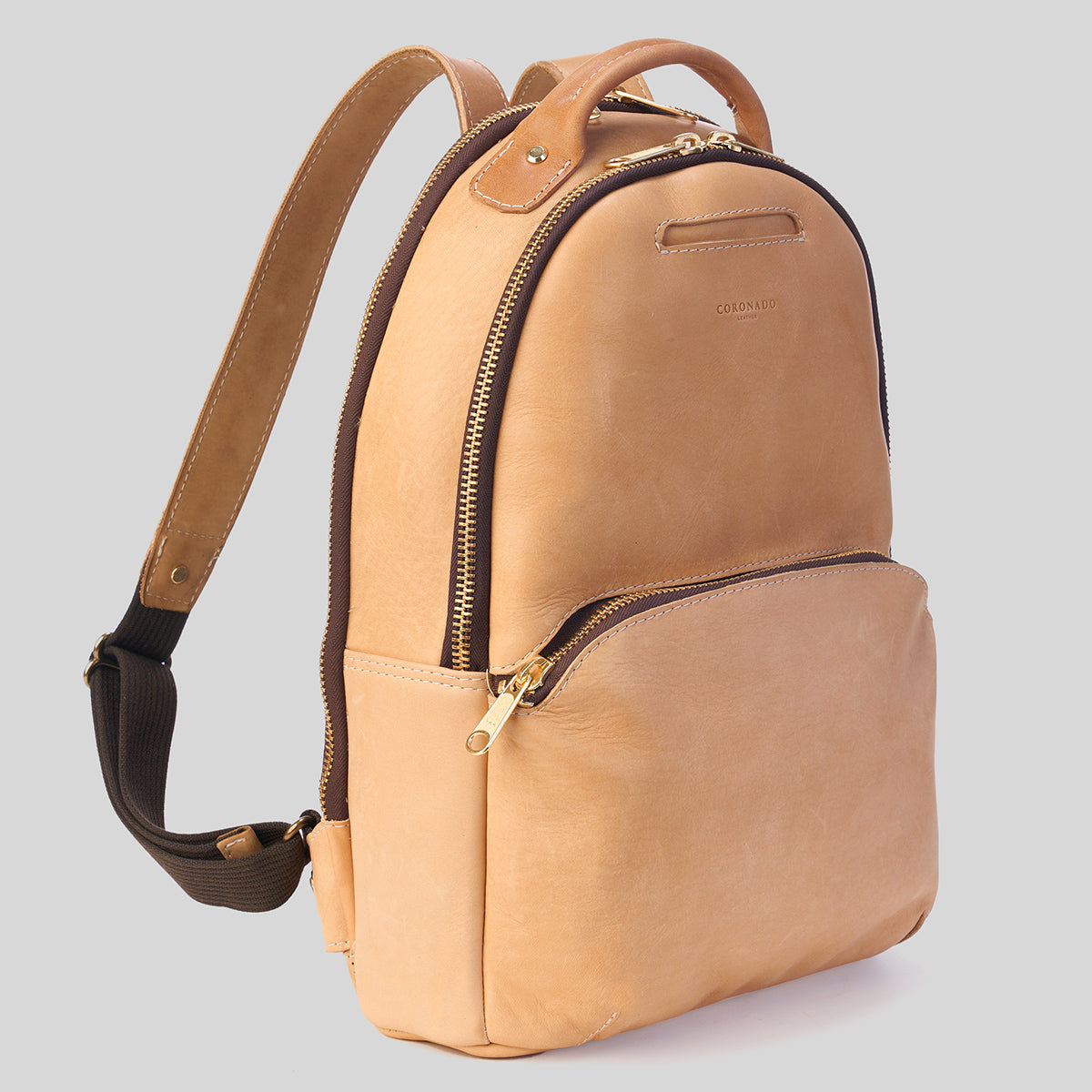 Clark Backpack No. 952 | Natural x20 — Coronado Leather