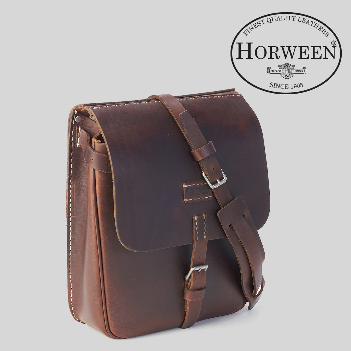 Swiss Saddle Bag No.2 | Brown LE x 10