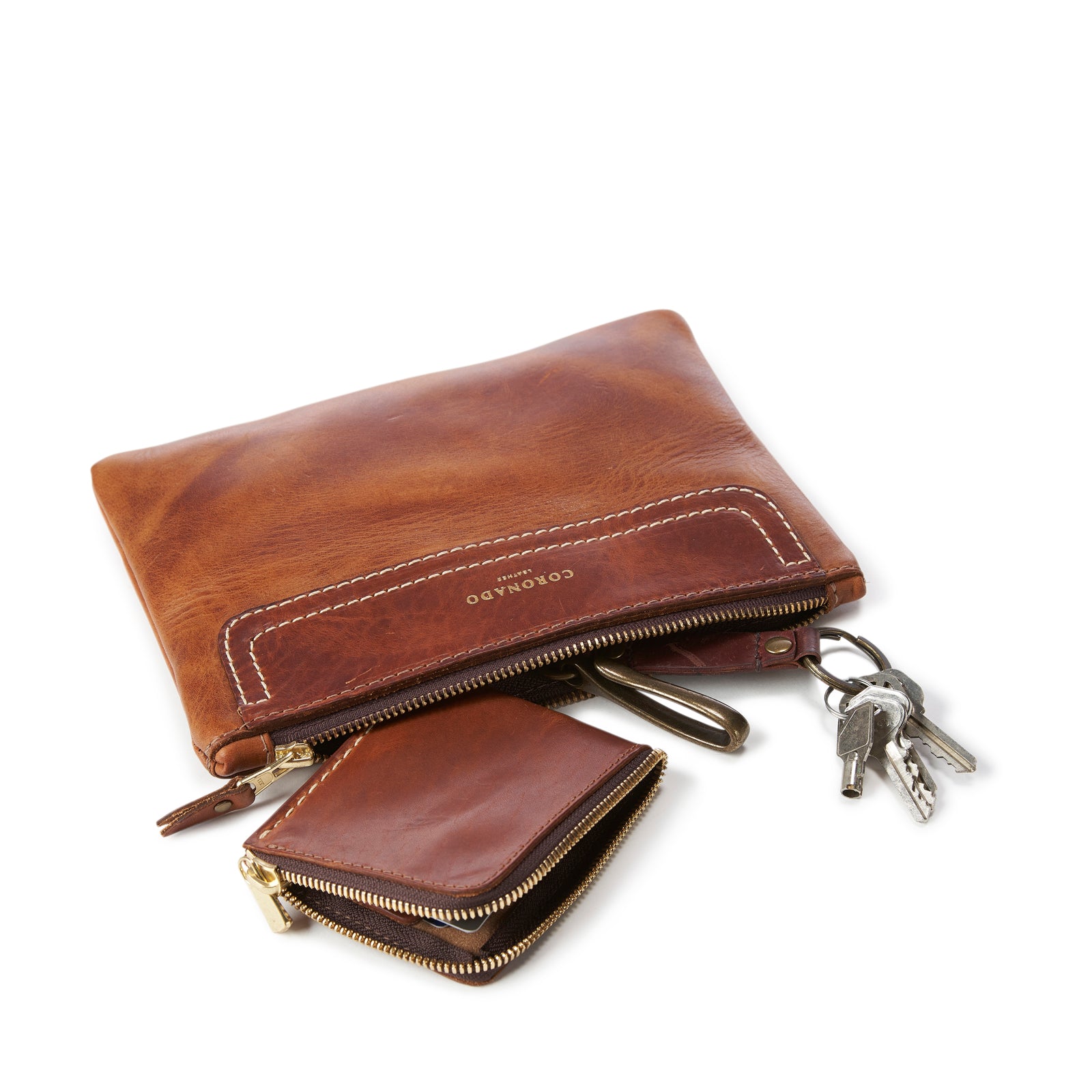 Americana Zip Wallet #360 — Coronado Leather