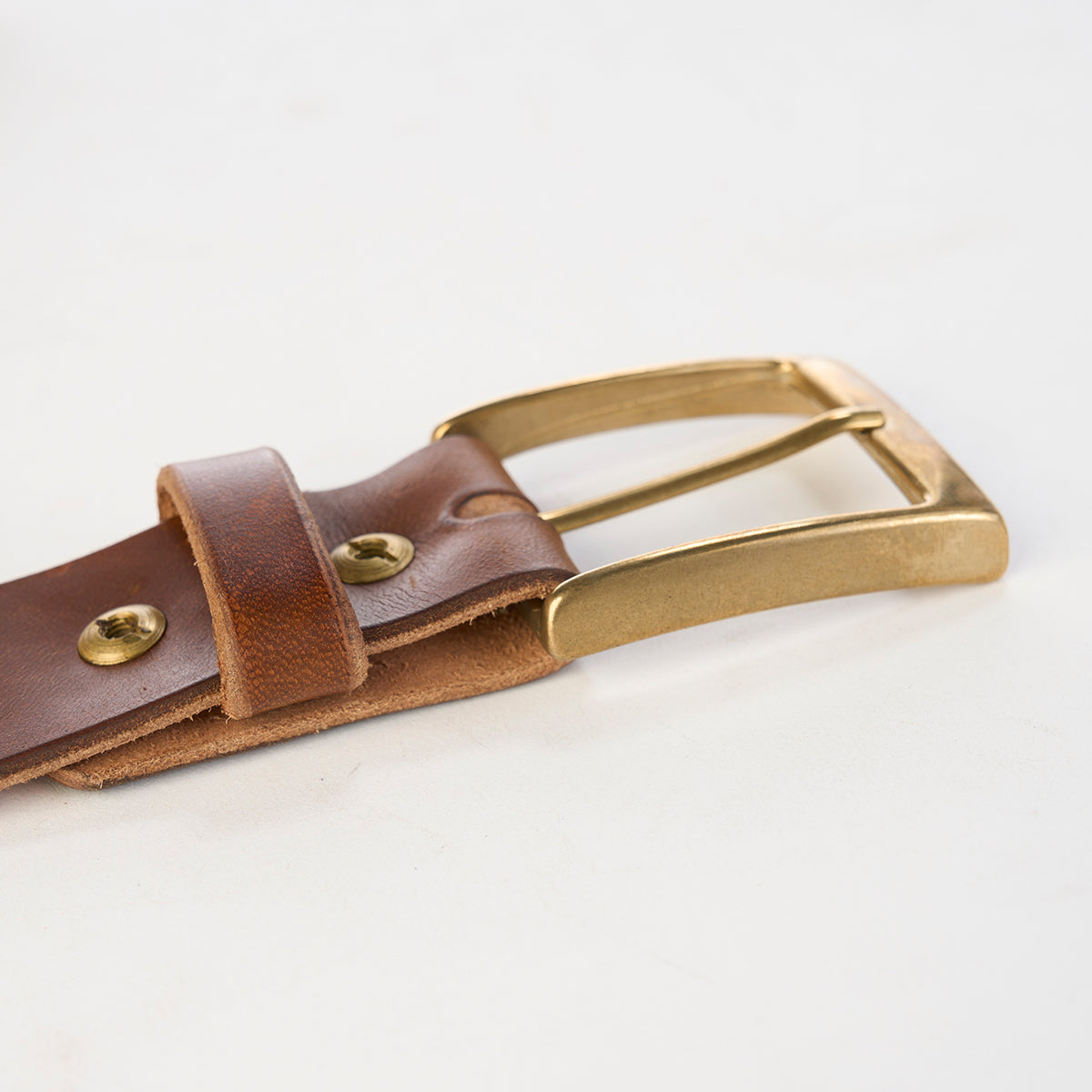 Vintage Stone-Washed Belt #527 — Coronado Leather