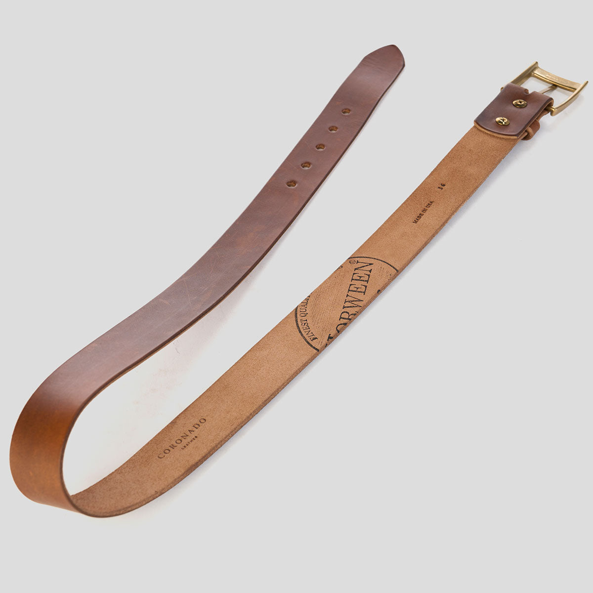 Classic Horsehide Belt No.94 | Brown