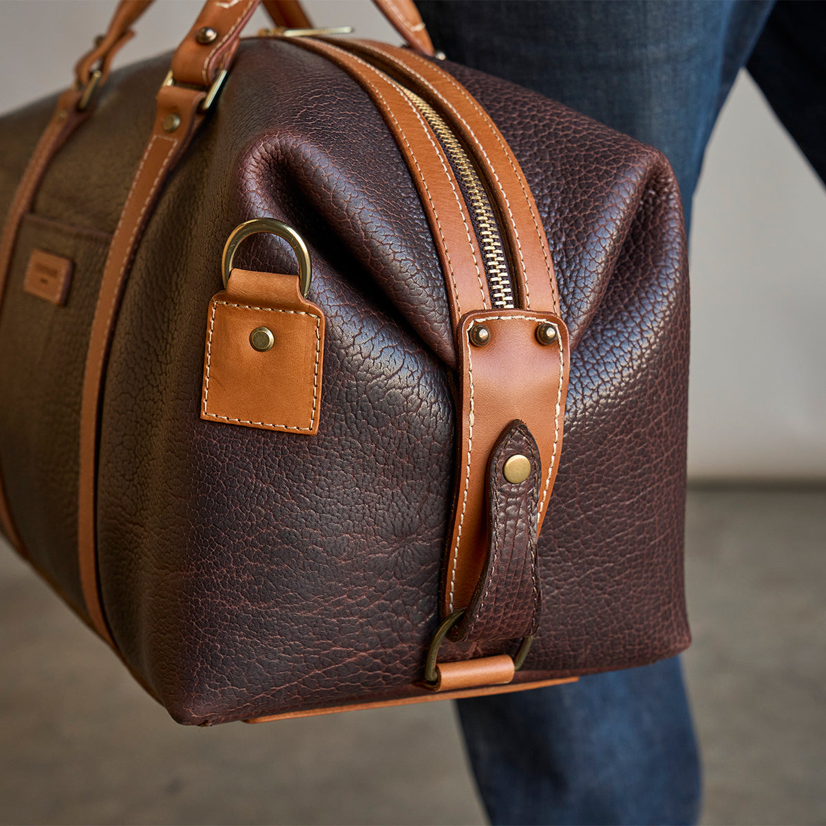 Jackson Bison Duffel No.105 | Brown LE x 10