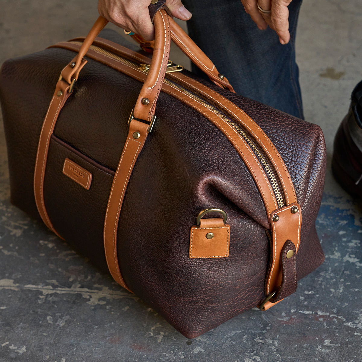 Jackson Bison Duffel No.105 | Brown LE x 10