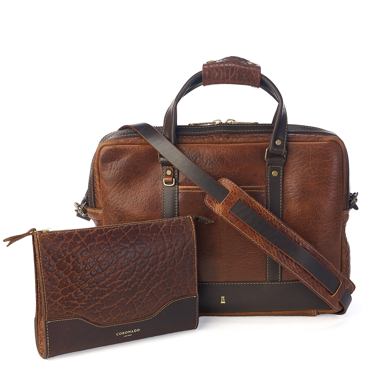 Bison Briefcase & Utility Pouch | LE Holiday Set x 20