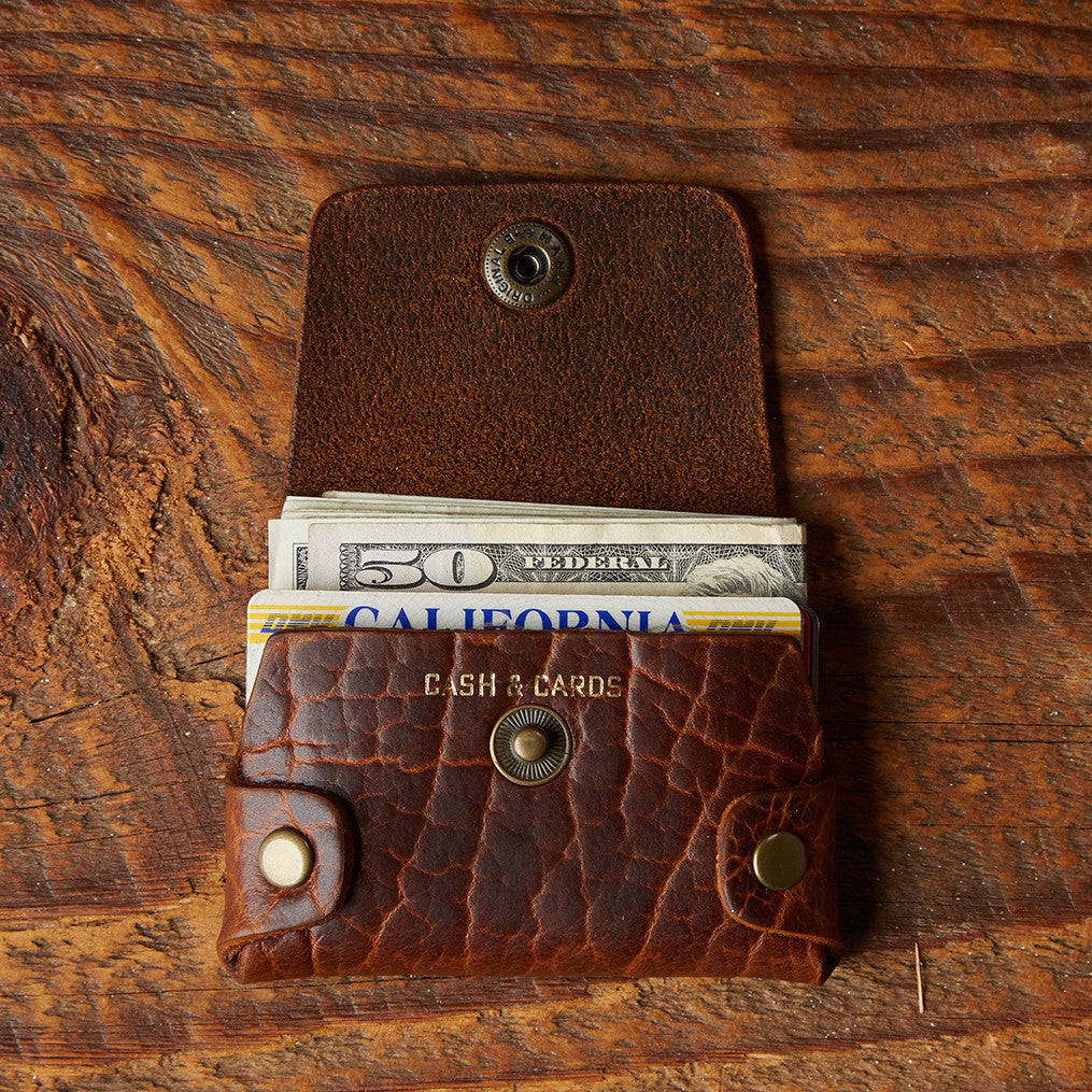 Bison Cash & Card Wallet #652