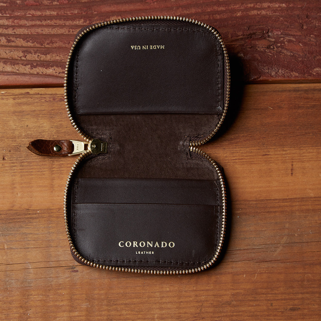 Americana Zip Wallet #360 — Coronado Leather