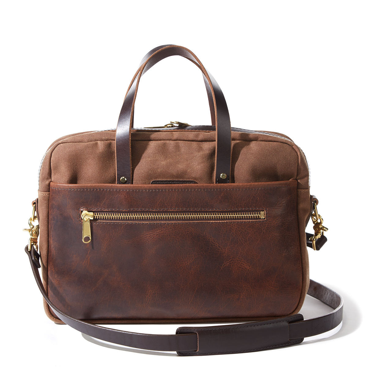 Bison Heritage Canvas Briefcase #700