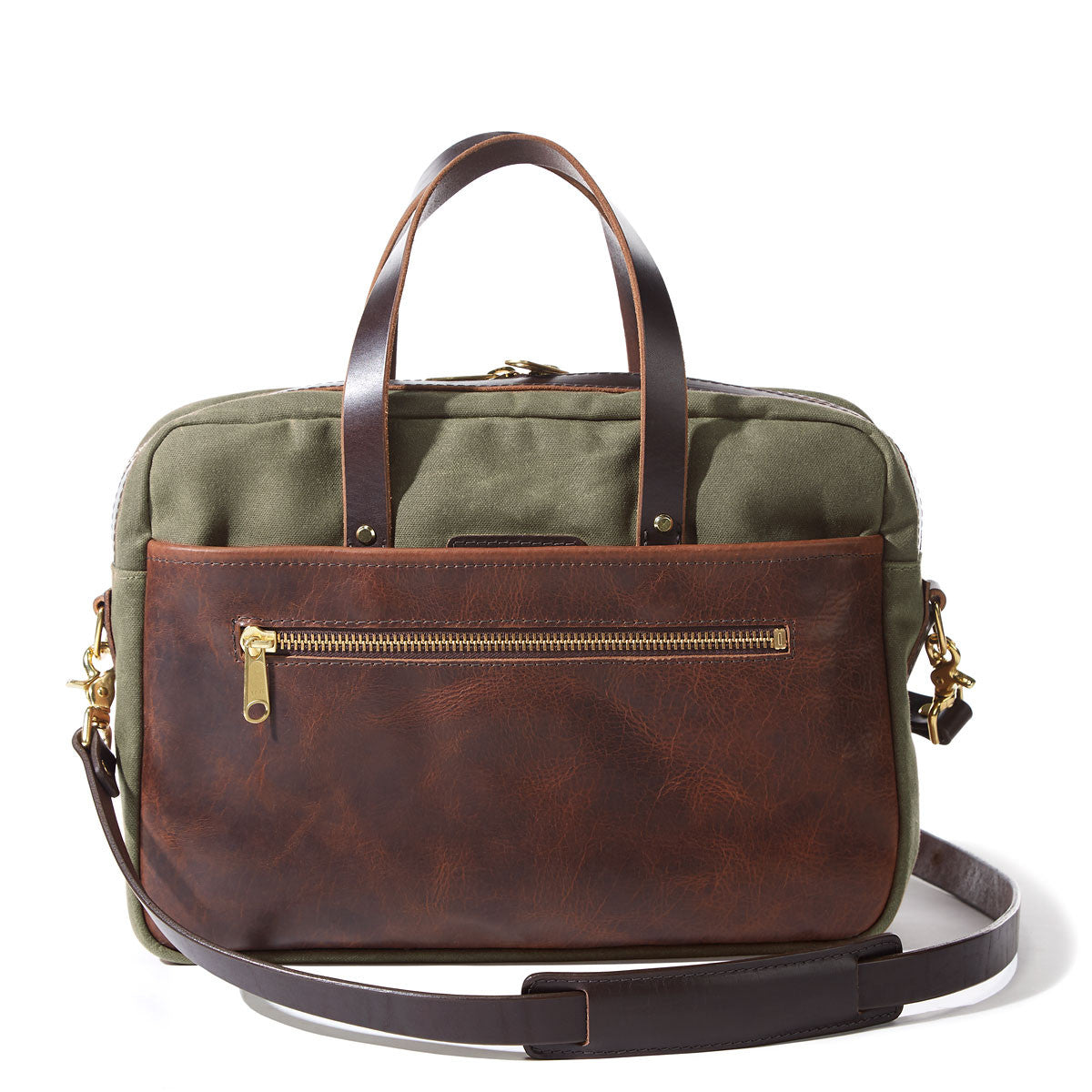 Bison Heritage Canvas Briefcase #700