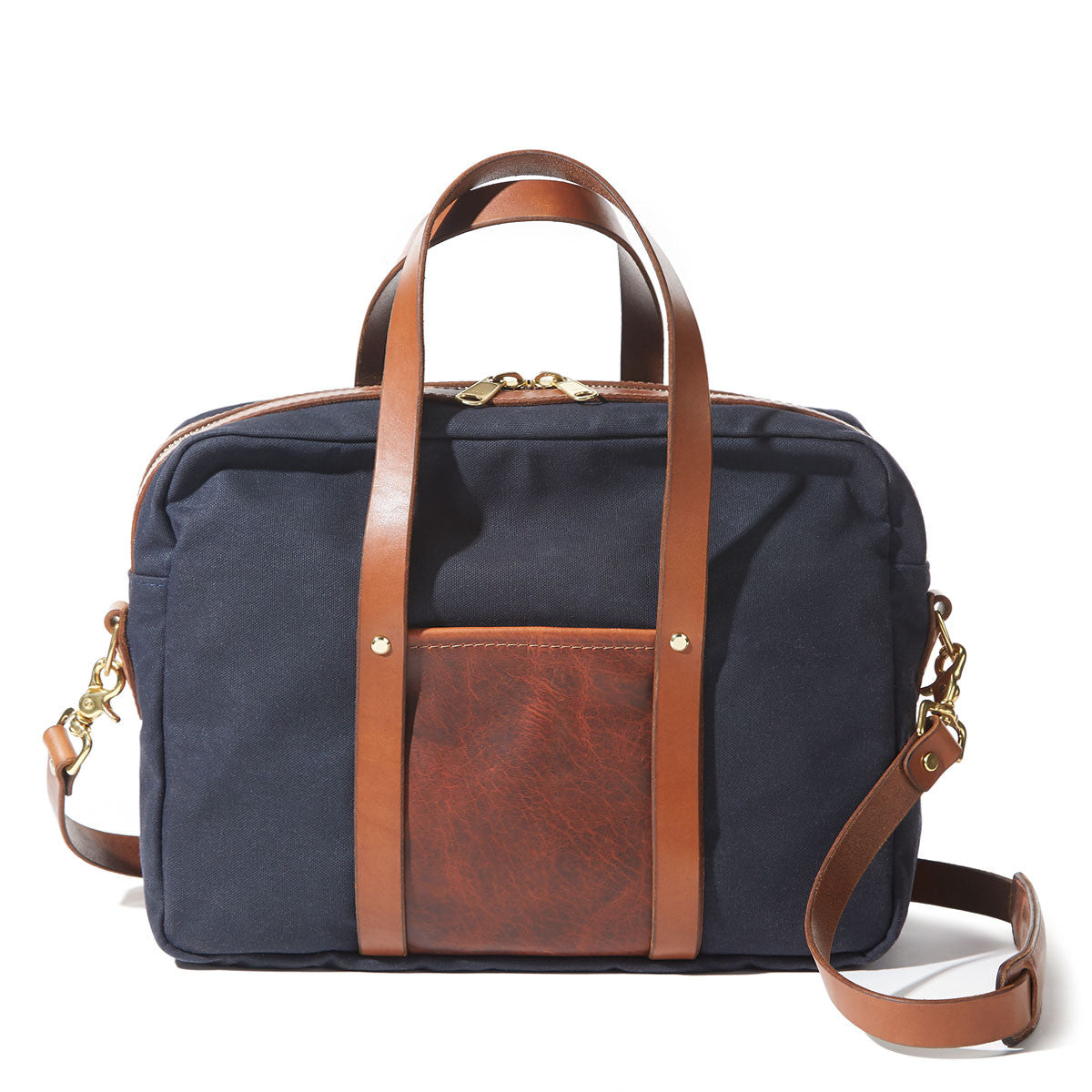 Bison Heritage Canvas Briefcase #700