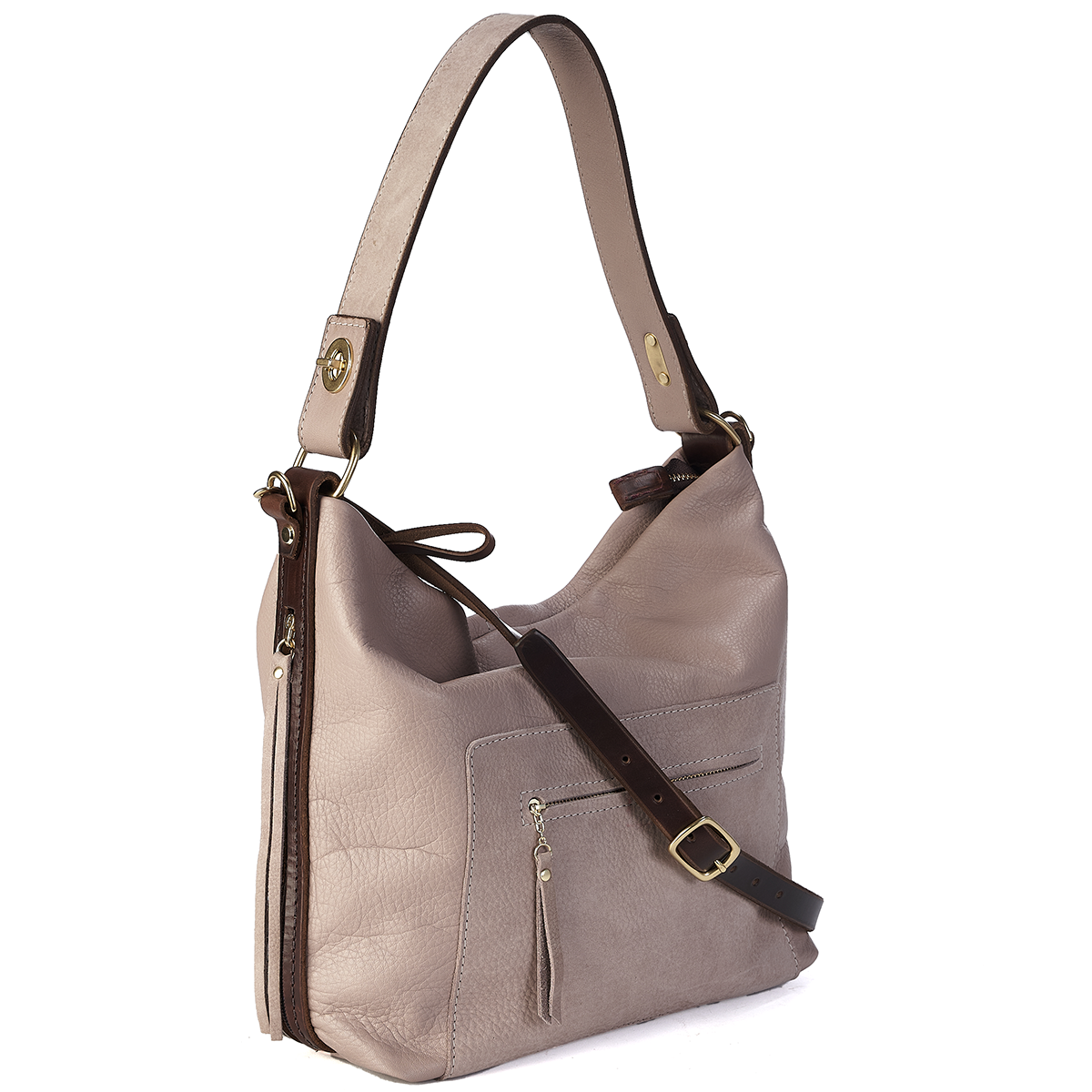 Jean Italian Hobo | Taupe (LE)