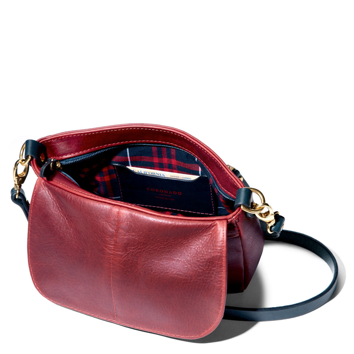 Bison Crossbody Flap