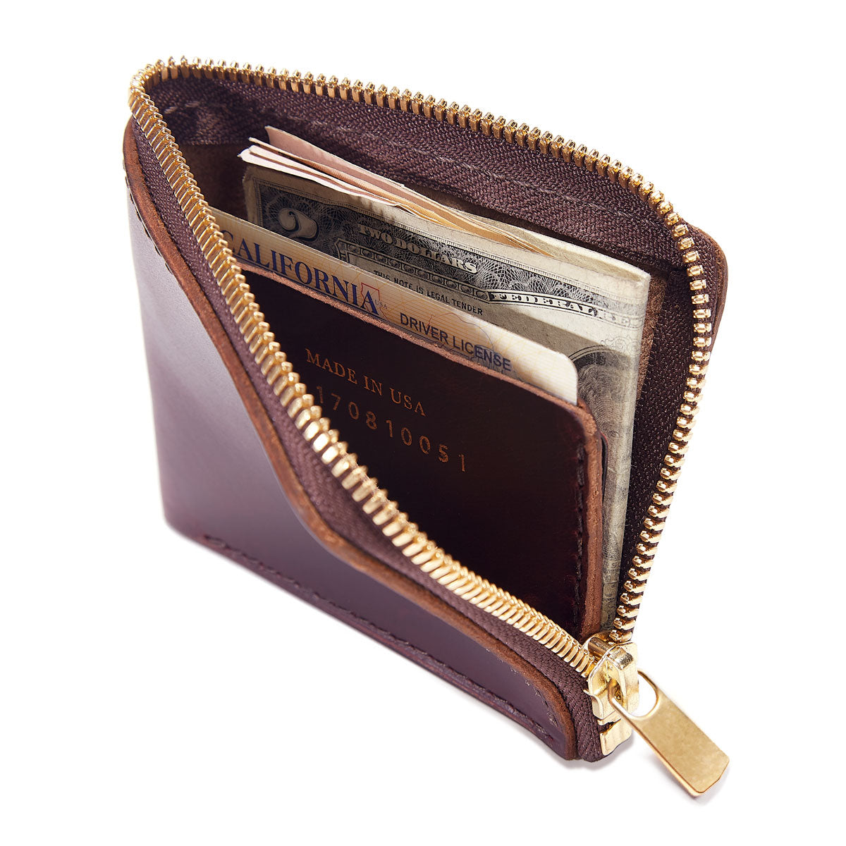 LUXE LEATHER ZIP AROUND WALLET - T. Anthony
