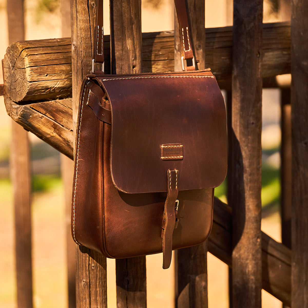 Swiss Saddle Bag No.2 | Brown LE x 10
