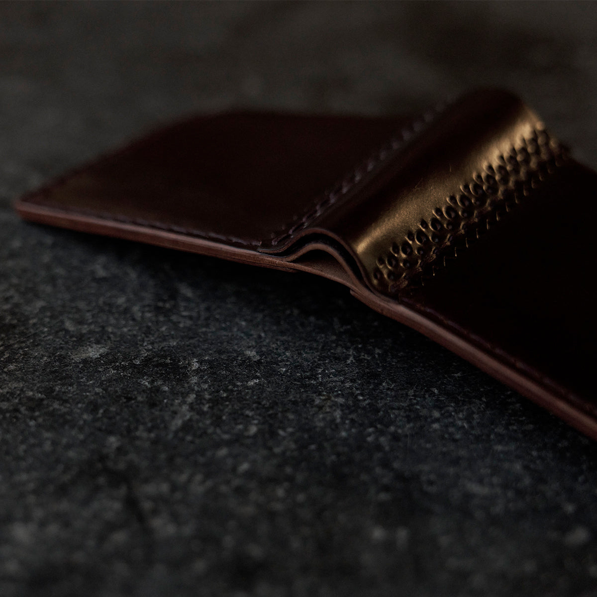 Shell Brogue Wallet No. 40