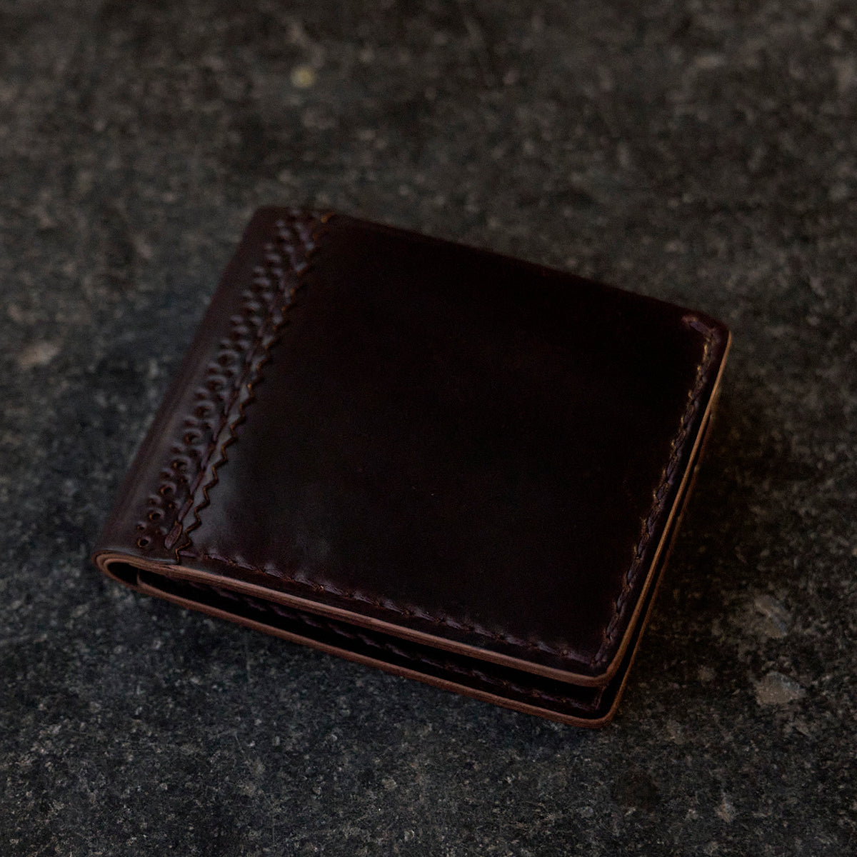 Shell Brogue Wallet No. 40