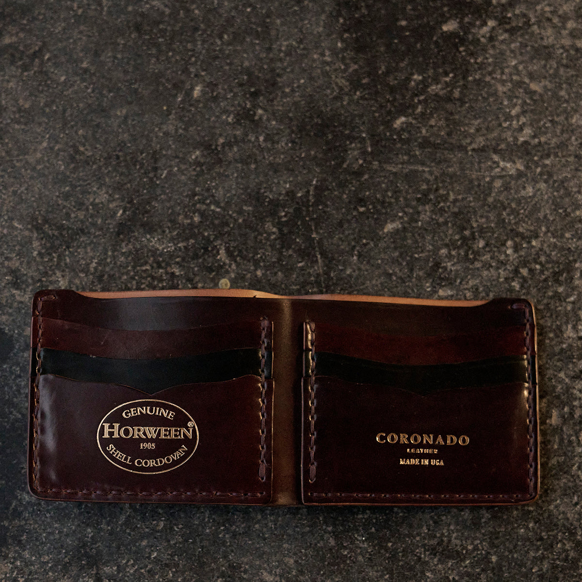 Shell Brogue Wallet No. 40