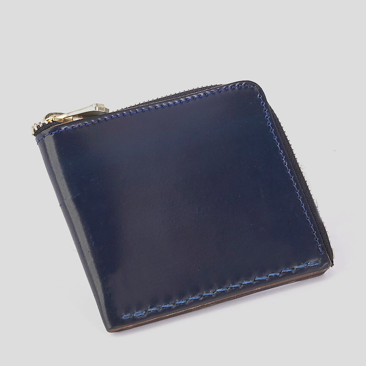 Horween Shell Cordovan Zip Wallet No.11