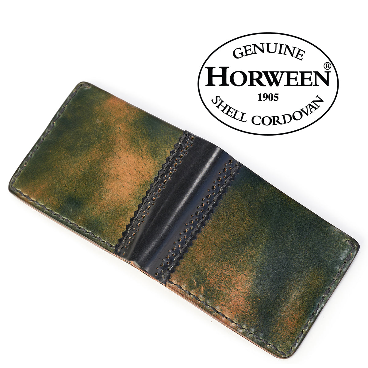 Shell Brogue Wallet No. 40