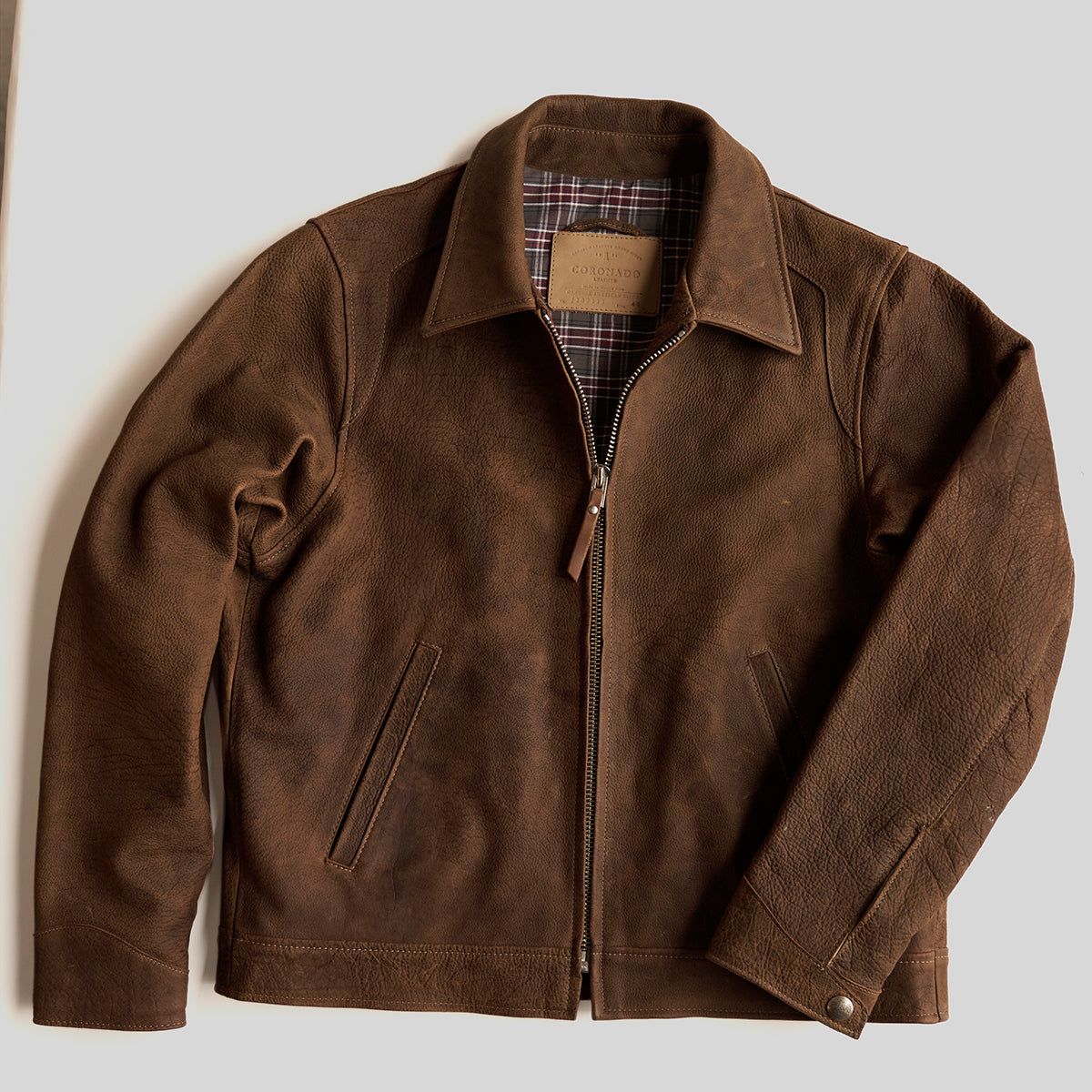 Indy Bison Bomber No. 89 — Coronado Leather