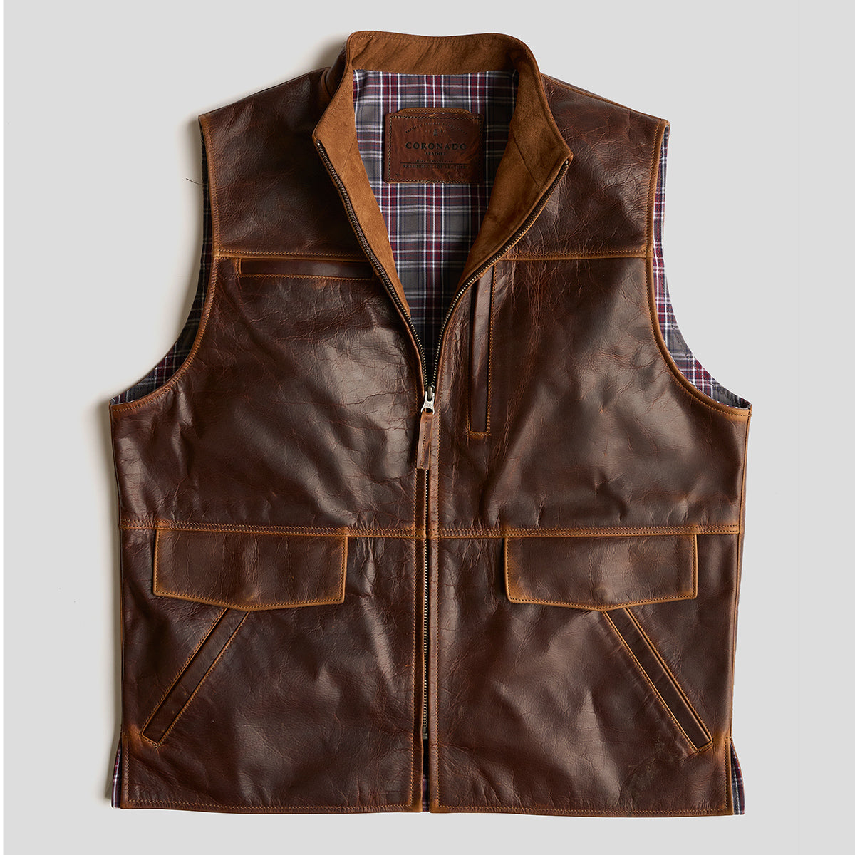 Crossroads Vest | Russet