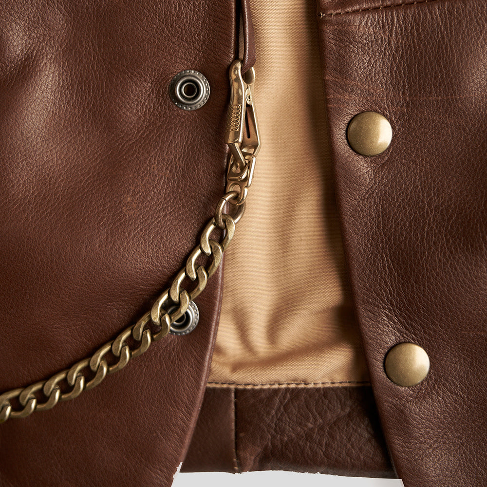 Retro Lapel Halter Vest